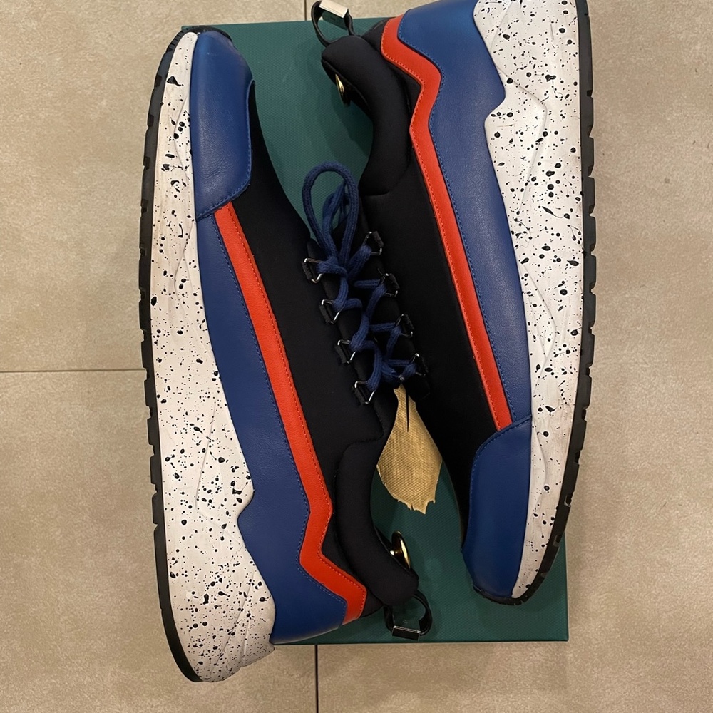 SS19 Buscemi Run 1 neoprene calfskin runner VNDS